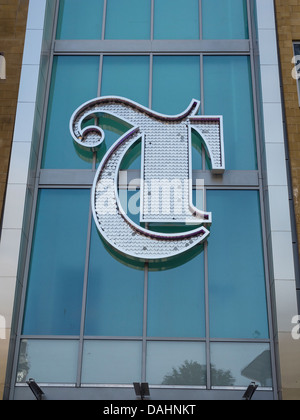 Trinity Leeds Sign Trinity Centre development in Leeds Yorkshire UK Stock Photo - Alamy