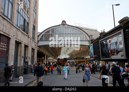 paddington overground national rail train station london, england uk Stock Photo