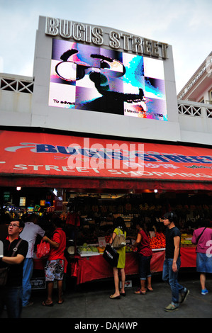 Bugis Street Market Singapore Stock Photo