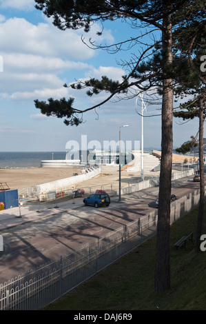 Porth Eirias watersports centre at Colwyn Bay North Wales Stock Photo