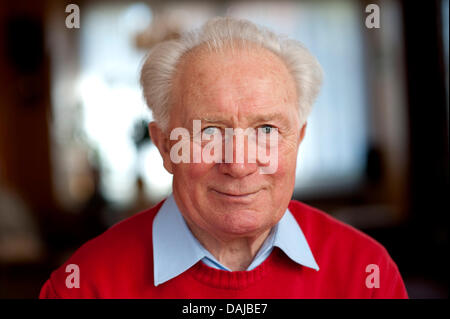 Cosmonaut Sigmund Jaehn is pictured in Strausberg, Germany, 08 March 2011. Jaehn was the first German person to fly to space with the Soyuz 31 space flight in 1978. Photo: Robert Schlesinger Stock Photo