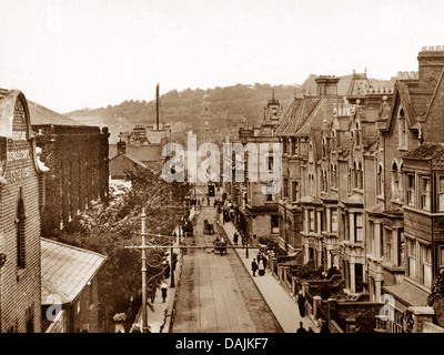 Chatham Railway Street early 1900s Stock Photo