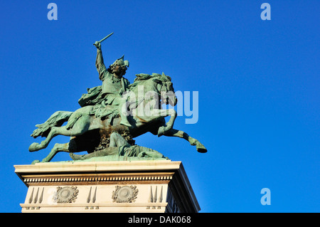 Statue of Vercingetorix in Place de Jaude Stock Photo