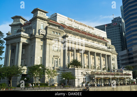 dh Fullerton Building DOWNTOWN CORE SINGAPORE The Fullerton Hotel building hotels Stock Photo