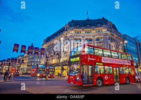 Oxford Circus central London England Britain UK Europe Stock Photo