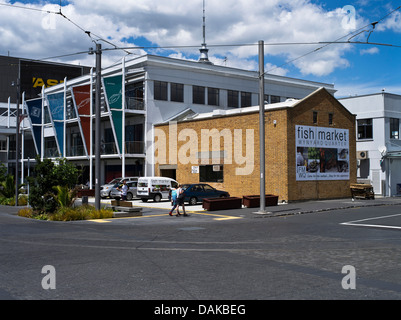 dh Wynyard Quarter AUCKLAND NEW ZEALAND Fish Market building Stock Photo