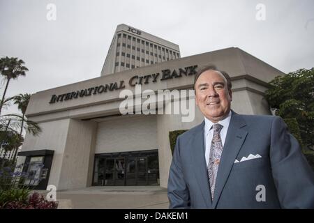 June 12, 2013 - Los Angeles, California, U.S - Michael Miller, CEO of International City Bank in Long Beach. (Credit Image: © Ringo Chiu/ZUMAPRESS.com) Stock Photo