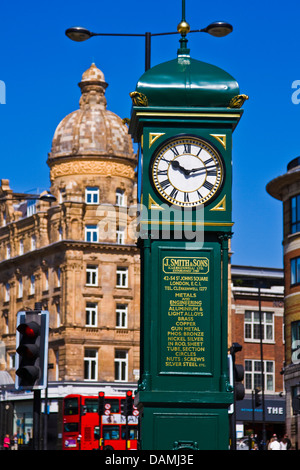 J.Smith&Sons clock tower at the Angel intersecction City road, London Stock Photo