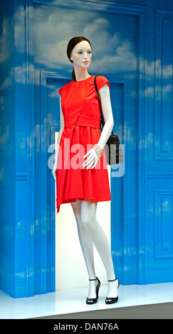 Dior dress designer couturier fashion  Monaco French Riviera Stock Photo