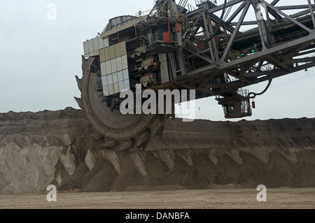 Surface coal mine Germany Stock Photo