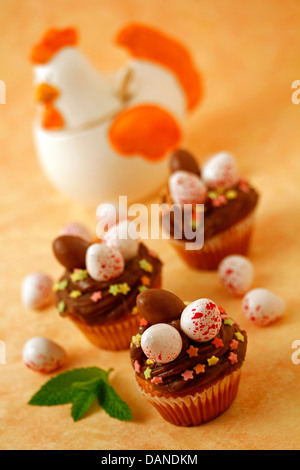 Easter cupcakes. Recipe available, Stock Photo