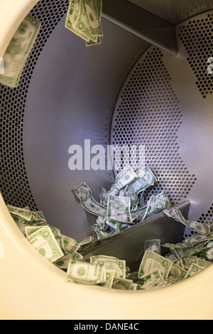Laundering Money Notes Concept Stock Photo
