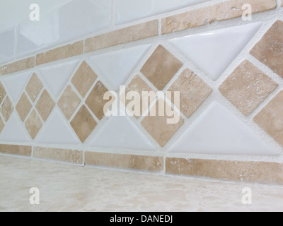Decorative Wall Tile Stock Photo