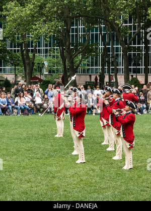 Celebration of 238th Army Birthday in Bryant Park, NYC Stock Photo