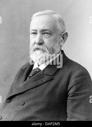 BENJAMIN HARRISON (1833-1901) 23rd President of the United States Stock Photo