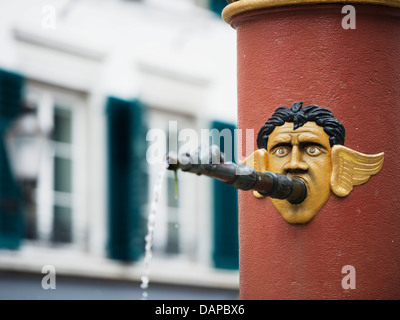 Europe, Switzerland, Solothurn, water fountain Stock Photo