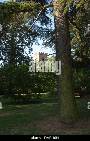 St Peter and Paul Church, Abington Park, Northampton Stock Photo