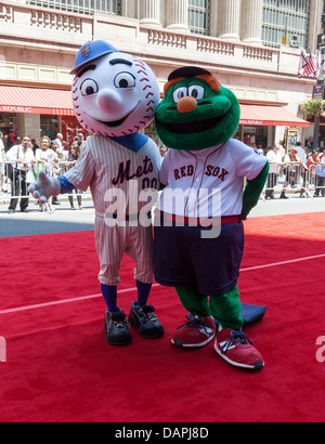 Baseball All-star game red carpet parade in New York Stock Photo
