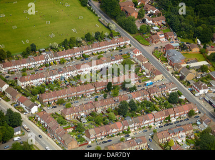 Suburban Homes, North London, UK Stock Photo