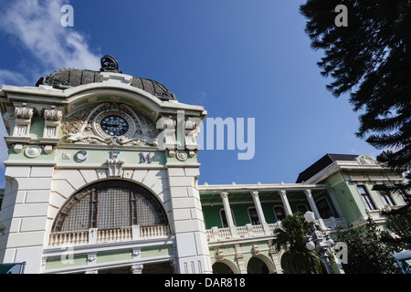 Africa, Mozambique, Maputo. Maputo Central Train Station. Stock Photo