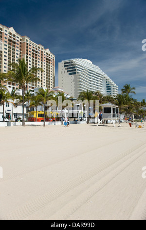 SOUTH SEABREEZE BOULEVARD BEACH FORT LAUDERDALE FLORIDA USA Stock Photo