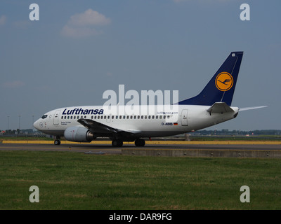 D-ABIB Lufthansa Boeing 737-530 - cn 24816 3 Stock Photo