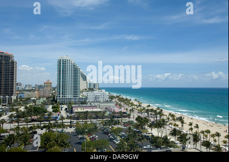 FORT LAUDERDALE SKYLINE FLORIDA USA Stock Photo