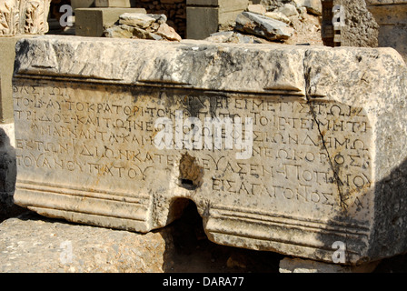 The Archaeological site of Ephesus, Izmir Province, Turkey Stock Photo