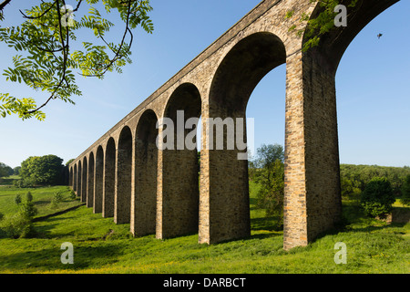 Thornton viaduct in Thornton village near Bradford. Stock Photo