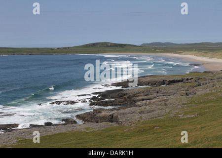 Machir bay Isle of Islay Scotland  July 2013 Stock Photo