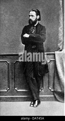 Smetana, Bedrich, 2.3.1824 - 12.5.1884, Czech musician (composer), full length, circa 1866, Stock Photo