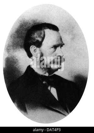 Morton, William Thomas Green, 9.8.1819 - 15.7.1868, American dentist, portrait, 19th century, Stock Photo