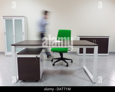 Busy businessman in the office Stock Photo