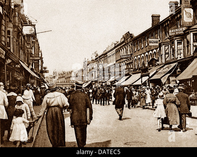 Southend-on-Sea High Street early 1900s Stock Photo