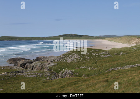 Machir bay Isle of Islay Scotland  July 2013 Stock Photo