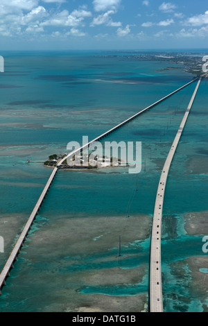 PIGEON KEY SEVEN MILE BRIDGE MONROE COUNTY FLORIDA USA Stock Photo