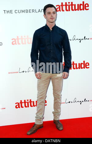 London, UK. 18th July, 2013. Sol Heras cast from Coronation Street attends the Attitude First Gay Magazine's Launch ,World's Sexiest 100 Men 2013 summer party in London. Credit:  See Li/Alamy Live News Stock Photo