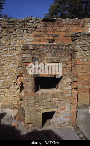 Tyneham village ruins, Dorset, England, UK Stock Photo