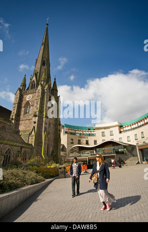 UK, England, Birmingham, St Martin in the Bullring church Stock Photo