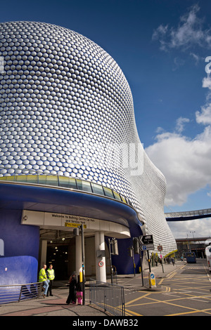 UK, England, Birmingham, Bullring, Selfridges building entrance to Car Park Stock Photo