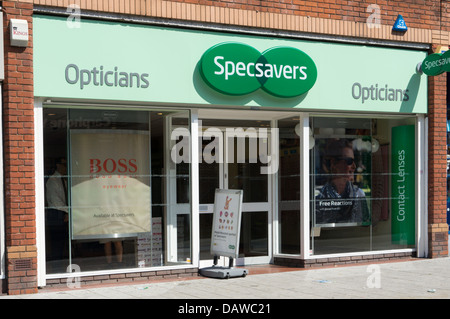 A branch of Specsavers opticians. Stock Photo