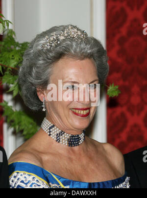 Princess Benedikte of Sweden is pictured during a gala on the island Malmoe, Denmark, Friday, 11 May 2007. The Swedish royal family is on a three-day visit in Denmark. Photo: RoyalPress/Nieboer (NETHERLANDS OUT) Stock Photo