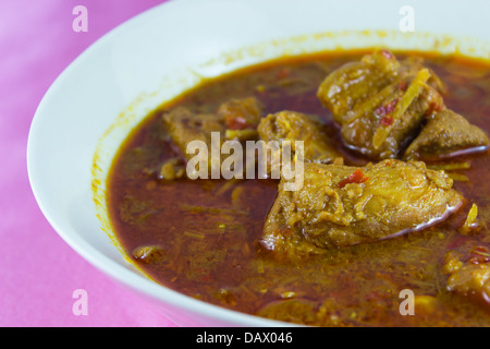 Gang Hang Lay traditional Burmese pork curry with ginger Stock Photo