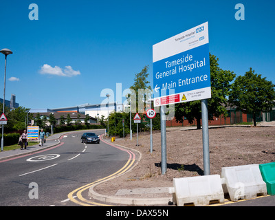 Tameside General Hospital, Ashton-under-Lyne, Greater Manchester, UK. Stock Photo