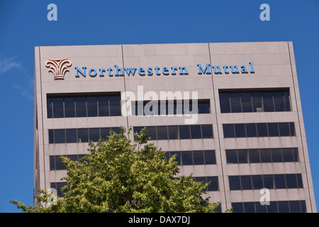 Northwestern Mutual headquarters is seen in Milwaukee Stock Photo