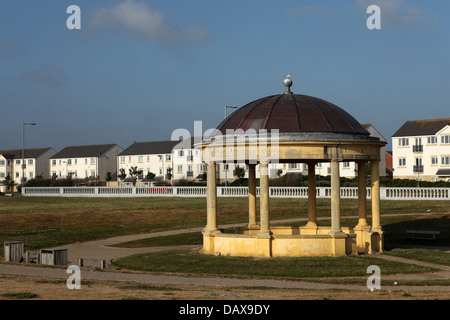 Bandstand at Blyth in Northumberland, England. Stock Photo