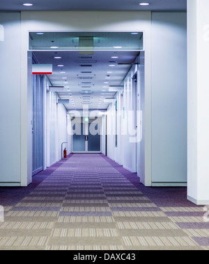 Hallway in an office building. Stock Photo