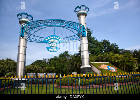 Lumbini Park, Hyderabad, Andhra Pradesh, India Stock Photo