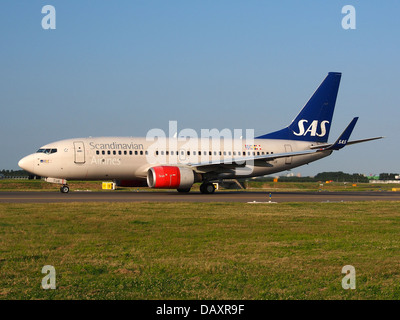 LN-TUK SAS Scandinavian Airlines Boeing 737-705(WL) - cn 29096 09juli2013 1 Stock Photo