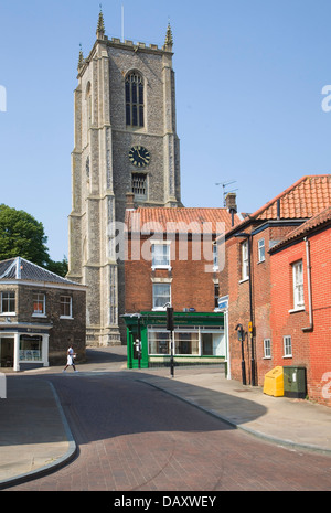 Parish Church of St Peter and St Paul Fakenham Norfolk England Stock Photo